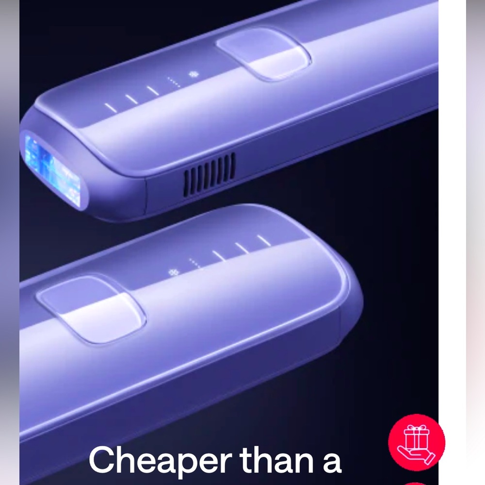 Ulike Air3 Purple Hair Removal Device